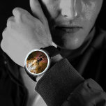 Steampunk Style Wrist Watch<br><div class="desc">Twice a day these two watch faces will match!  Steampunk Style is fun! You need this watch.</div>