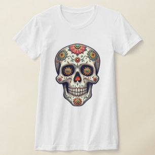 Steampunk Sugar Skull T-Shirt