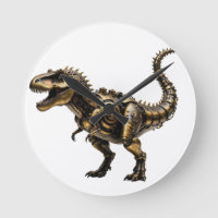 Steampunk T-Rex Mech – Brass Dino Beast