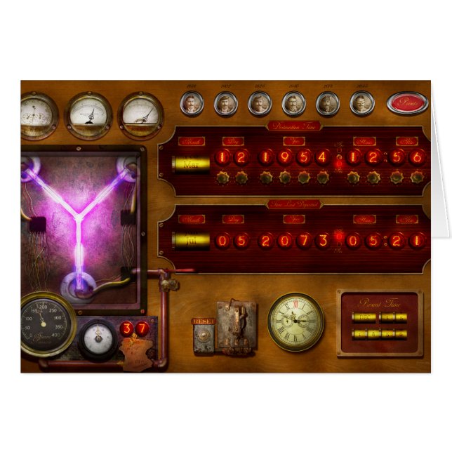 Steampunk - Temporal Flux (Front Horizontal)