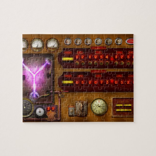 Steampunk - Temporal Flux Jigsaw Puzzle (Horizontal)