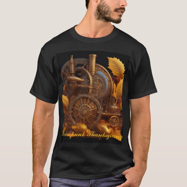 Steampunk Thanksgiving T-Shirt (Front)