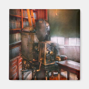 Steampunk - The Golden age of Cinema Magnet