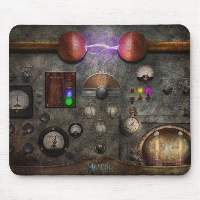 Steampunk - The Modulator Mouse Pad (Front)