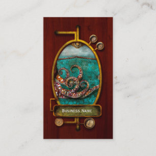 Steampunk - The tale of the Kraken Business Card