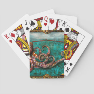 Steampunk - The tale of the Kraken Playing Cards
