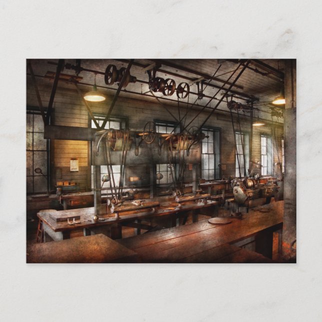 Steampunk - The Workshop Postcard (Front)