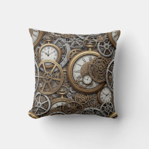 Steampunk Thow Pillow