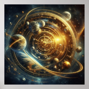 Steampunk/Time Machine, Time/Space/Continuum 6003X Poster