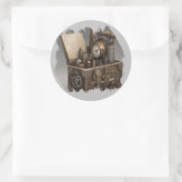 Steampunk Time Machine - Vintage Treasure Chest