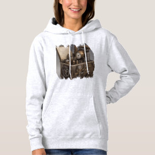 Steampunk Time Machine - Vintage Treasure Chest  Hoodie