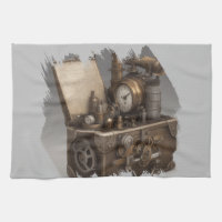 Steampunk Time Machine - Vintage Treasure Chest