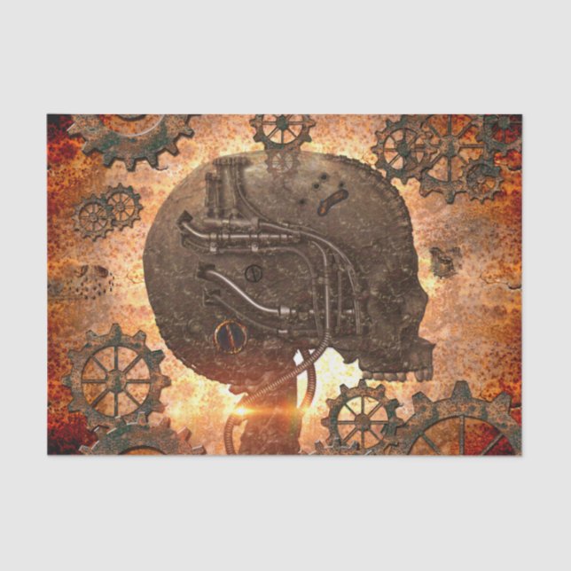 Steampunk Tissue Paper (Front)