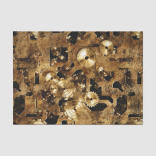 Steampunk Tissue Paper