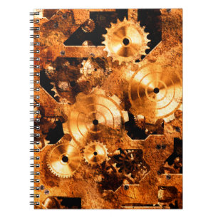 Steampunk Tow Hitch Cover Notebook