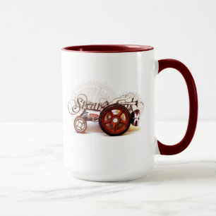 Steampunk Tractor Destiny Gifts Mug