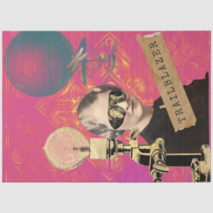 Steampunk Trailblazer Pop Art   Tissue Paper