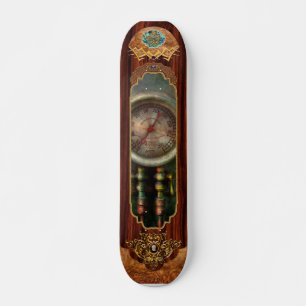 Steampunk - Train - Brake cylinder pressure Skateboard