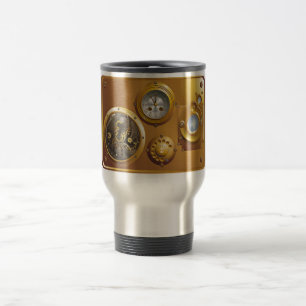 Steampunk Uhr Travel Mug