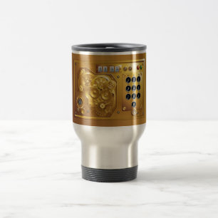 Steampunk Uhr Travel Mug