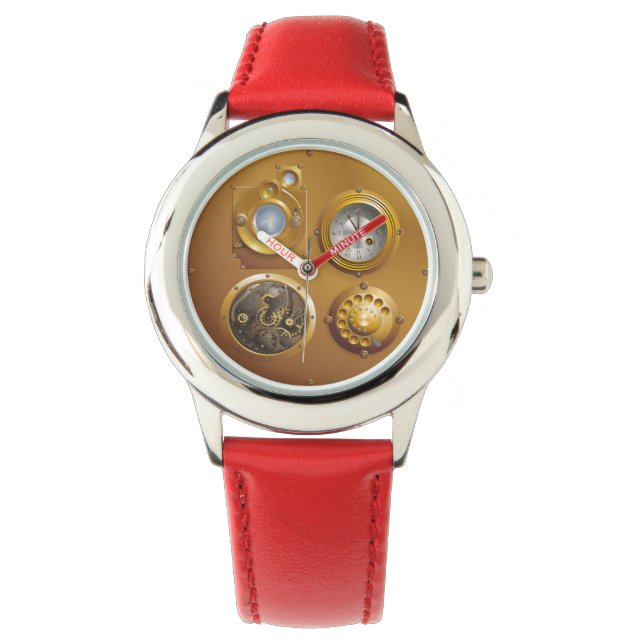 Steampunk Uhr Watch (Front)