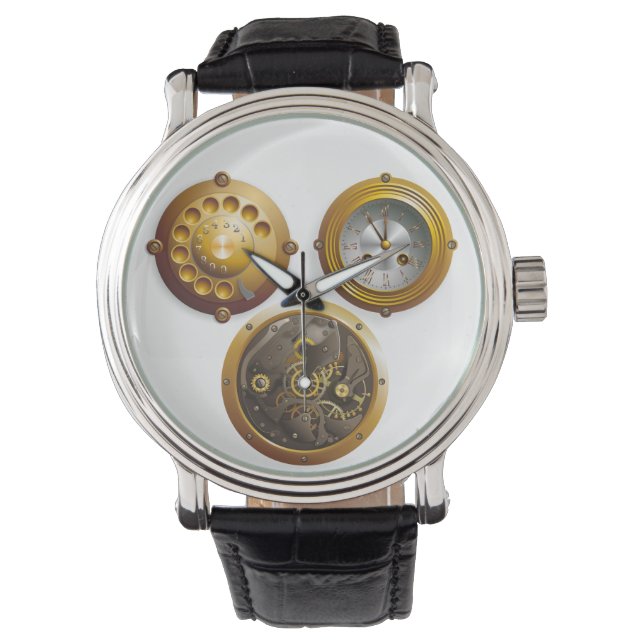 Steampunk Uhr Watch (Front)