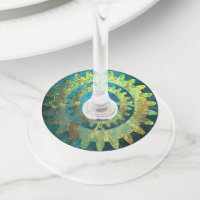 Steampunk Verdigris Rusty Cogwheel