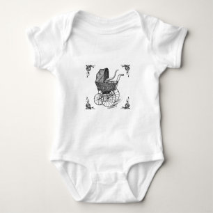 Steampunk Victorian Cthulhu baby Bodysuit