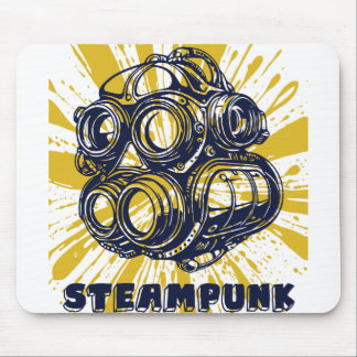 Steampunk Vintage Art - Mouse Pad