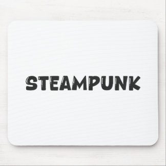 Steampunk Vintage Art – Typography Mousepad