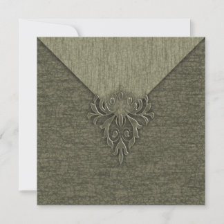 Steampunk Vintage Damask and Floral