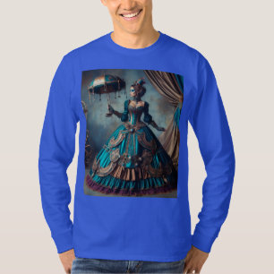 Steampunk Vintage Victorian Lady Circus Performer T-Shirt