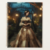 Steampunk Vintage Victorian Moonlight Lady