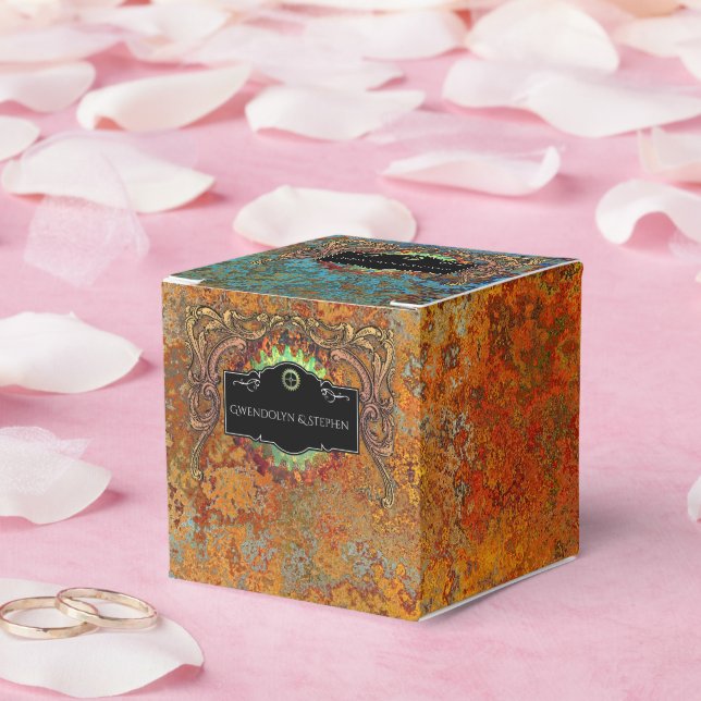 Steampunk Vintage Wedding Favour Box (Wedding)