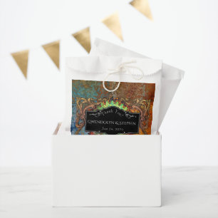 Steampunk Vintage Wedding "Thank You" Favour Bags