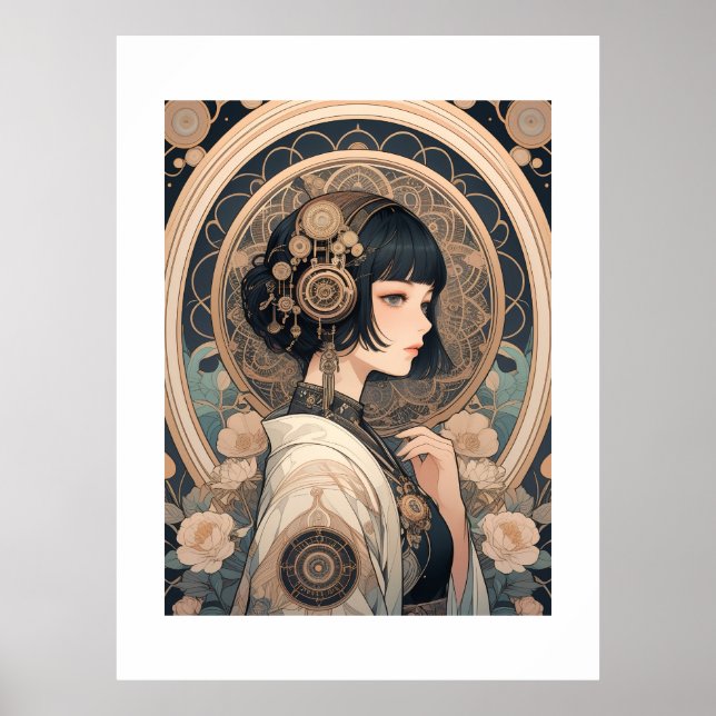 STeAMPuNK+WAGiRL Poster (Front)