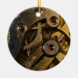 Steampunk Watch Mechanism Ceramic Tree Decoration