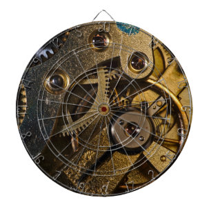 Steampunk Watch Mechanism Dartboard