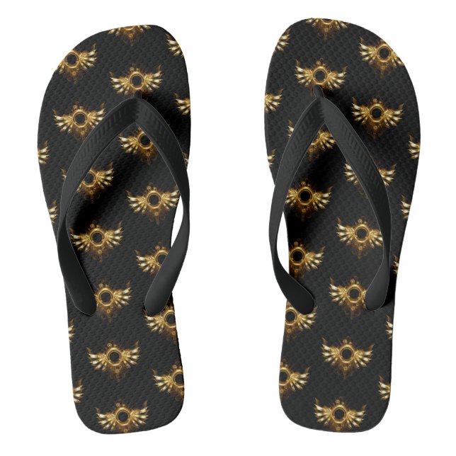 Steampunk wings jandals (Footbed)