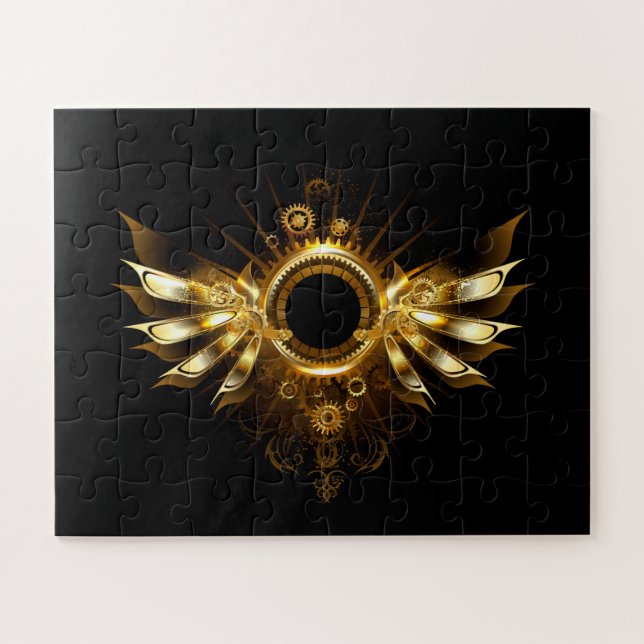 Steampunk wings jigsaw puzzle (Horizontal)