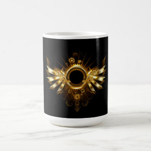 Steampunk wings magic mug