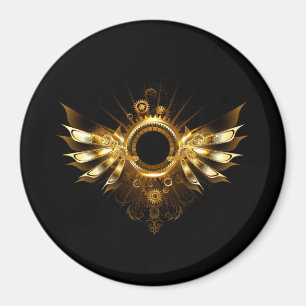 Steampunk wings magnet