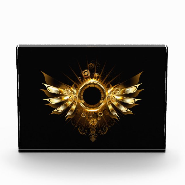 Steampunk wings photo block (Front)