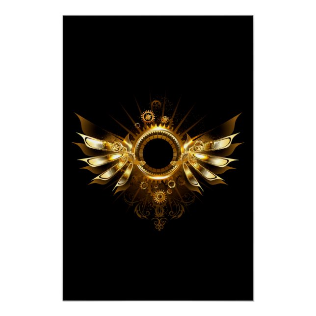Steampunk wings poster (Front)