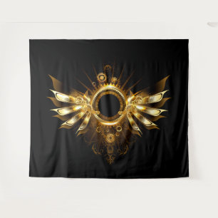 Steampunk wings tapestry