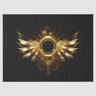Steampunk wings tissue paper