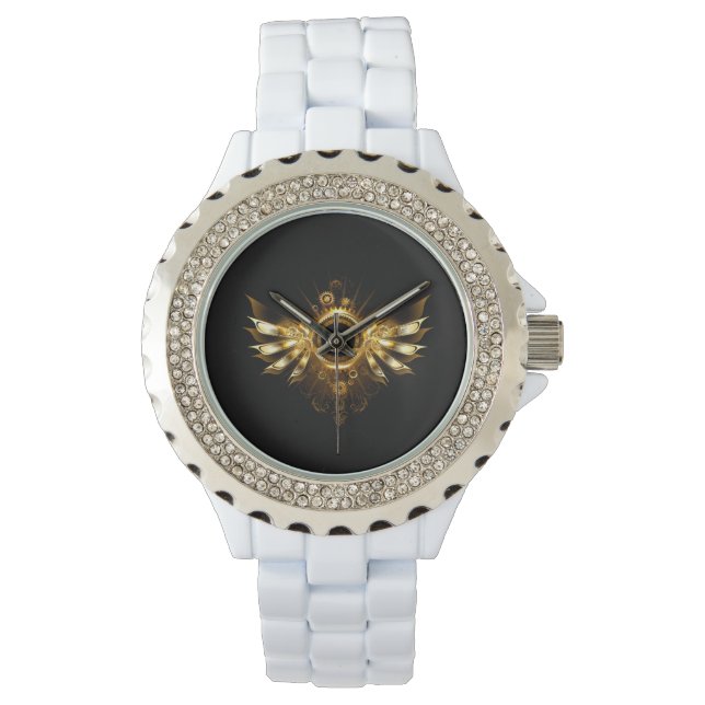 Steampunk wings watch (Front)