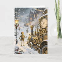 Steampunk Winter Expres Christmas