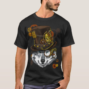 Steampunk Wolf Steampunk Lovers T-Shirt