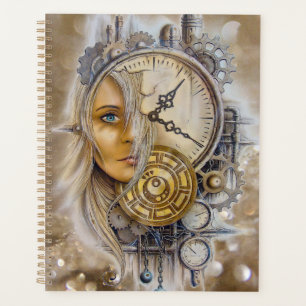 Steampunk Women in Time Planner